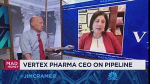 Vertex Pharma CEO Kewalramani sits down with Jim Cramer