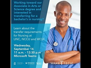 4-Year College Nursing Information Session: Fall 2020