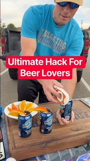 This Beer Can Trick is Genius #beer #hack #shorts