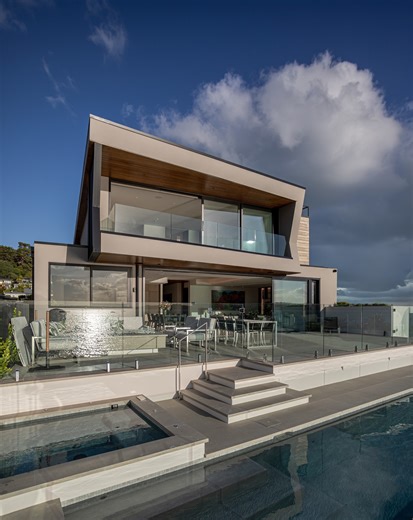 Experience the Tindalls Residence — where every system moves in harmony. From sunrise scenes to evening ambience, this home responds seamlessly with just a touch. At its core, a unified Crestron interface orchestrates AV, lighting, shades, CCTV, access control, and even mechanical extraction, all working together beautifully. Behind the simplicity lies serious engineering: 4K AV-over-IP video is distributed via Crestron DM NVX, multi-room audio is powered by DM-NAX with native AirPlay 2 and Spot