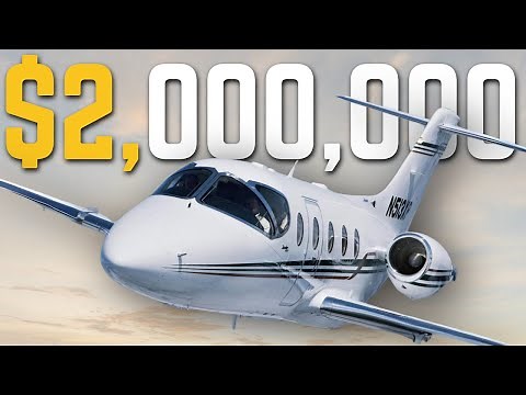 Inside The Hawker 400XP Private Jet