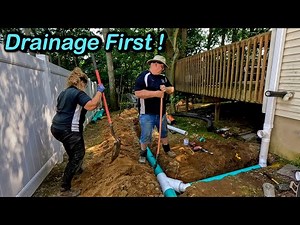 Downspout Drainage Fix — First Step Before This U.S. Landscape Transformation