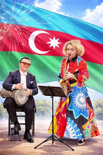 Uzeyir Hajibeyov Azerbaijani National Anthem. Anna Stepanova (saxophone)