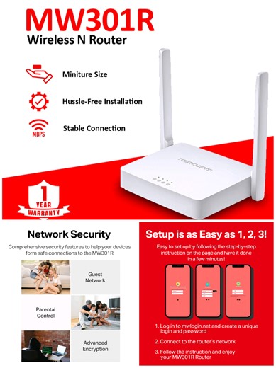 MERCUSYS MW301R: 300Mbps Wireless N Router Review