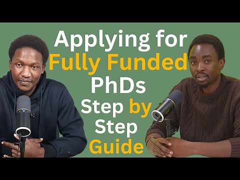 PhD Studentships, Scholarships and Funding - Application, Experiences, Funding and Requirements.