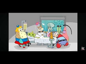 Spongebob's defbed (feat Felix the cat) reaction