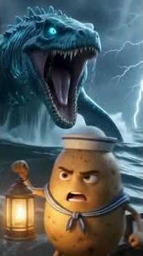 part 3 Giant Sea Monster vs AALU 😱 | Emotional Adventure Story | 3D Animated Movie