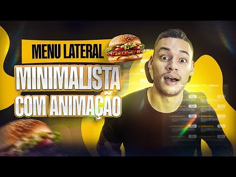 Como Criar MENU HAMBURGER MINIMALISTA COM EFEITO SLIDE (MENU LATERAL ELEMENTOR)