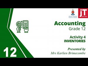 Gr 12 Accounting - Inventories - Activity 4