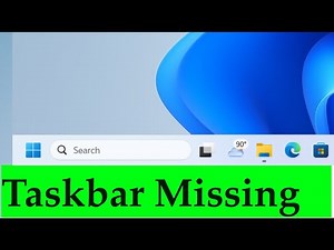 Taskbar Missing from Windows 10/11 {How to FIX} 3 Methods
