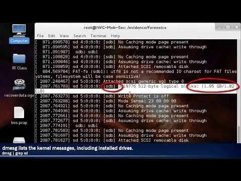 Intro to Computer Forensics: Module 5: Forensic recovery