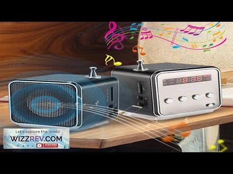 Portable TD V26 Digital FM Radio Wireless Speaker Mini FM Radio Receiver LCD