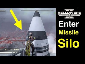 Helldivers 2: Enter Nuke Silo (How to Launch ICBM Missile, See Blast Wave and Mushroom Cloud)