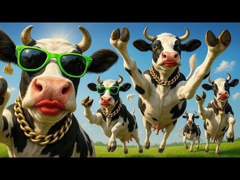 Unbelievable! Lembu Joget & Sapi Lucu Banget di Ladang 🌿🐄