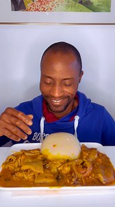 ASMR eating sounds || Fufu mukbang 😋 #fufu #asmrsounds #fyp #mukbang | Ify's World