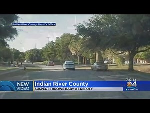 Caught On Video: Suspect Throws Baby At Deputy
