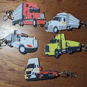 Truck Keychain / Trailers Keychains BAMBU LAB