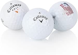 Used Golf Balls for Callaway Mix (Warbird, Superhot, HX Diablo, Other Models) - Near Mint Condition (4A)