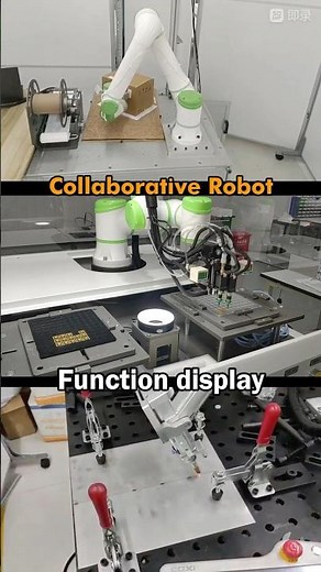 🤖 Collaborative Robot Multi-Function Display – See It in Action! 🚀#cobots #smartfactory #evsrobot
