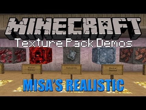 MISA'S REALISTIC | Minecraft Texture Pack (1.5.2)