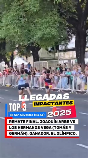 Info Running Arg ® on Instagram: "🔄 Recap 2025 Repasamos las llegadas 🚩más impactantes registradas por nosotros📹 @inforunning.arg ,durante este 2025. El ranking está realizado de acuerdo a la cantidad de “Likes” ( Me gusta), que la comunidad @inforunning.arg les dió. Este remate lo ponemos dentro del 2025 porque sucedió el último día del 2024, y cuando hicimos el Recap del año pasado no entro porque sucedió después. 💪TOP 3 🏃🏻‍♂️ 8k San Silvestre ♥️ 24.700 ▶️1.800.000 📍Bs As 🗓 31/12/24 ✨️