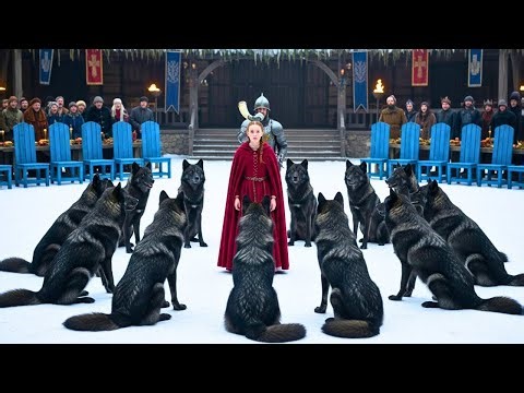 14 Black Wolves Surrounded A Little Girl At The Festival — What Happened Next Shocked Everyone!