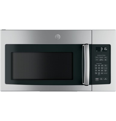 GE® 1.6 Cu. Ft. Over-the-Range Microwave Oven with Recirculating Venting|^|JNM3163RJSS