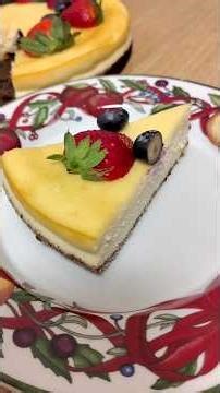 Perfect Creamy Cheesecake at Home! 🍰 #shorts