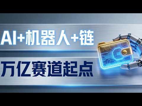 AI+机器人+链，"万亿赛道起点"