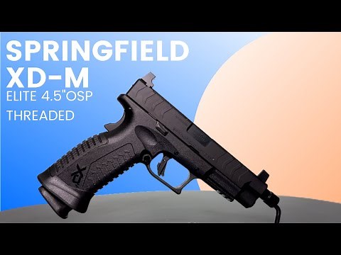 50 Round Review, Springfield XD-M Elite 4.5" OSP Threaded Handgun