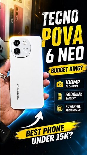 Tecno Pova 6 Neo 5g || Best Phone Under 15k | #sauravtech #tecno #tecnopova6neo #best5gphoneunder15k