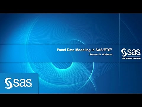 Panel Data Modeling in SAS/ETS