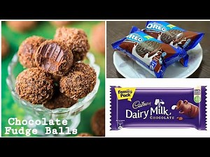 5 minute Oreo Dairy Milk Peanut Chocolate Balls Fireless recipe for competition |No bake Oreo Balls