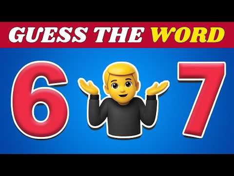 🔥 Guess the Word by Emoji 😎 | 65 Fun Emoji Puzzles & Brain Games | Quiz Rise