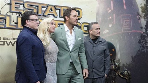 Cast attends European premiere of new film The Electric State