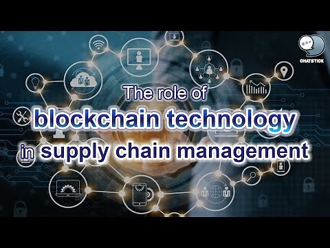 The role of blockchain technology in supply chain management