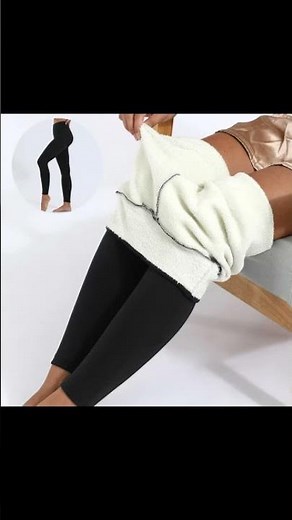 Winter Leggings – Women's Warm Thick High Stretch Lamb Cashmere Design