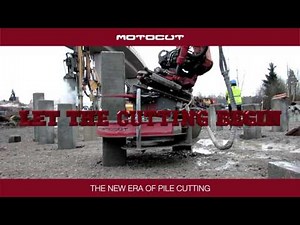 Pile cutting - the new era of pile cutting by MotoCut