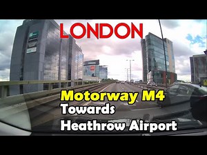 London Motorway M4 Towards Heathrow Airport