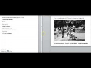 AQA French GCSE Writing Foundation - Photo Question