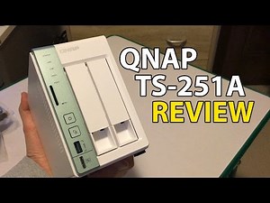 QNAP TS-251A Review Full NAS Drive Overview Demo