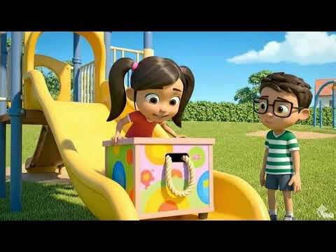 The Great Slide Jam | Push or Pull? | Science Squad Adventures with Bouncy Newton | Forces for Kids