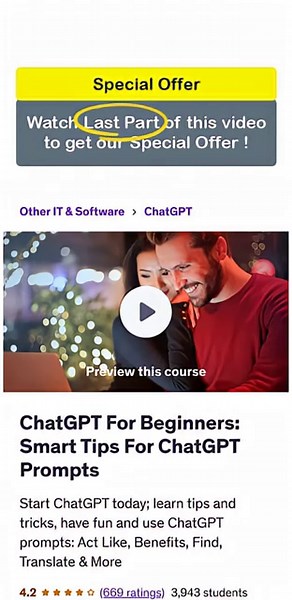 ChatGPT For Beginners: Smart Tips For ChatGPT Prompts #learn
