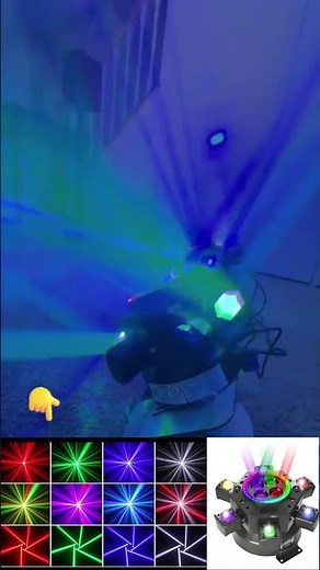 DJ ahora prende la fiesta en 2026 con Pulpo Lase-LED RGBW.