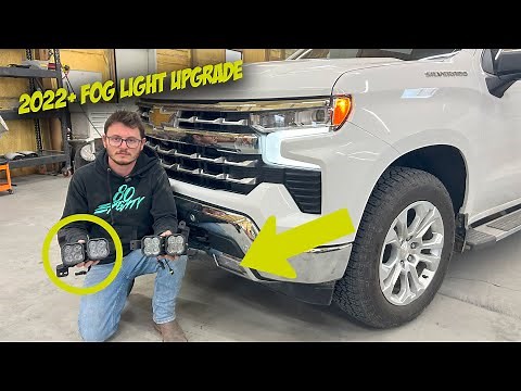 2022-2025 Silverado Fog Light Upgrade New Product