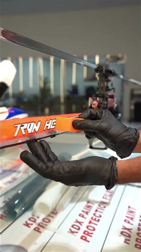 The elegant tron elite 7.0 gets Paint protection film by Felis Autoworks Dubai