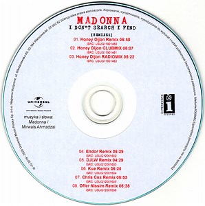 Madonna - I Don't Search I Find (Remixes)