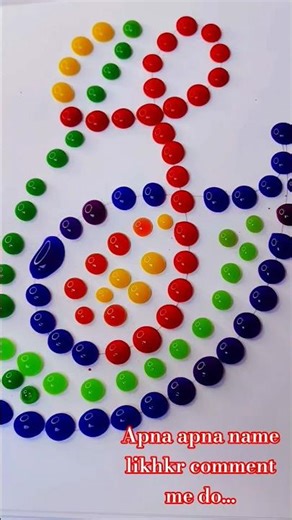 Rainbow Color Drop Art | Oddly Satisfying Relaxing Painting#satisfying#oddlysatisfying#rainbowart