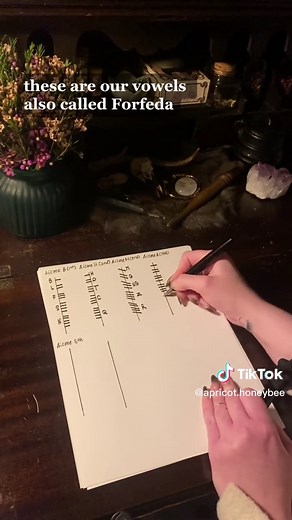 Exploring the Ancient Script of Ogham in Druid and Witchcraft Practices