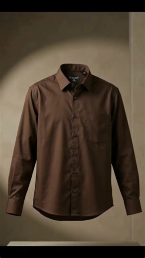 Classic Coffee Casual Shirt for Men | Stylish Regular Fit